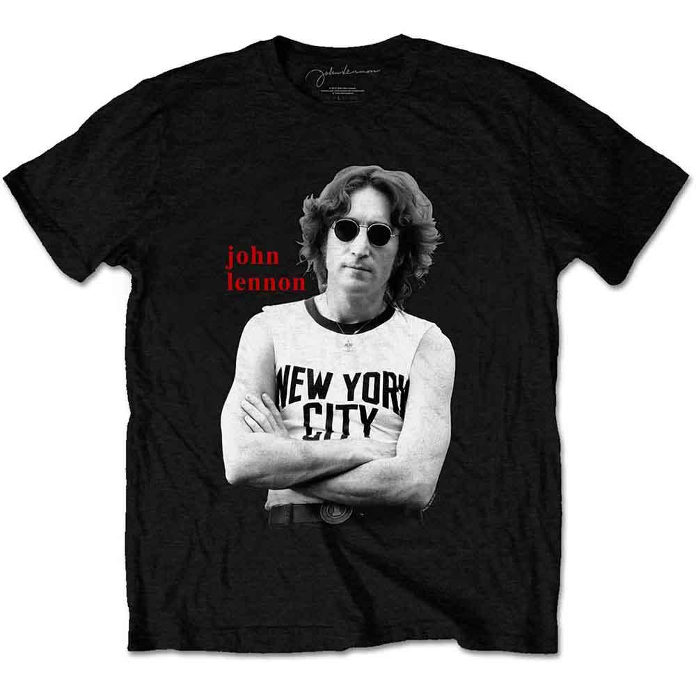 John Lennon - New York City B&W (T-Shirt) - Joco Records