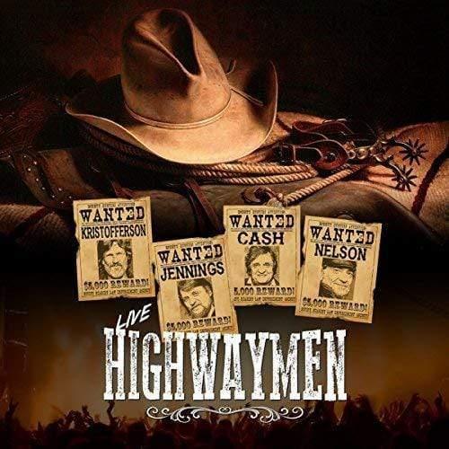 Johnny Cash/Kris Kristofferson/Willie Nelson/Waylo - Live Highwaymen (Vinyl) - Joco Records