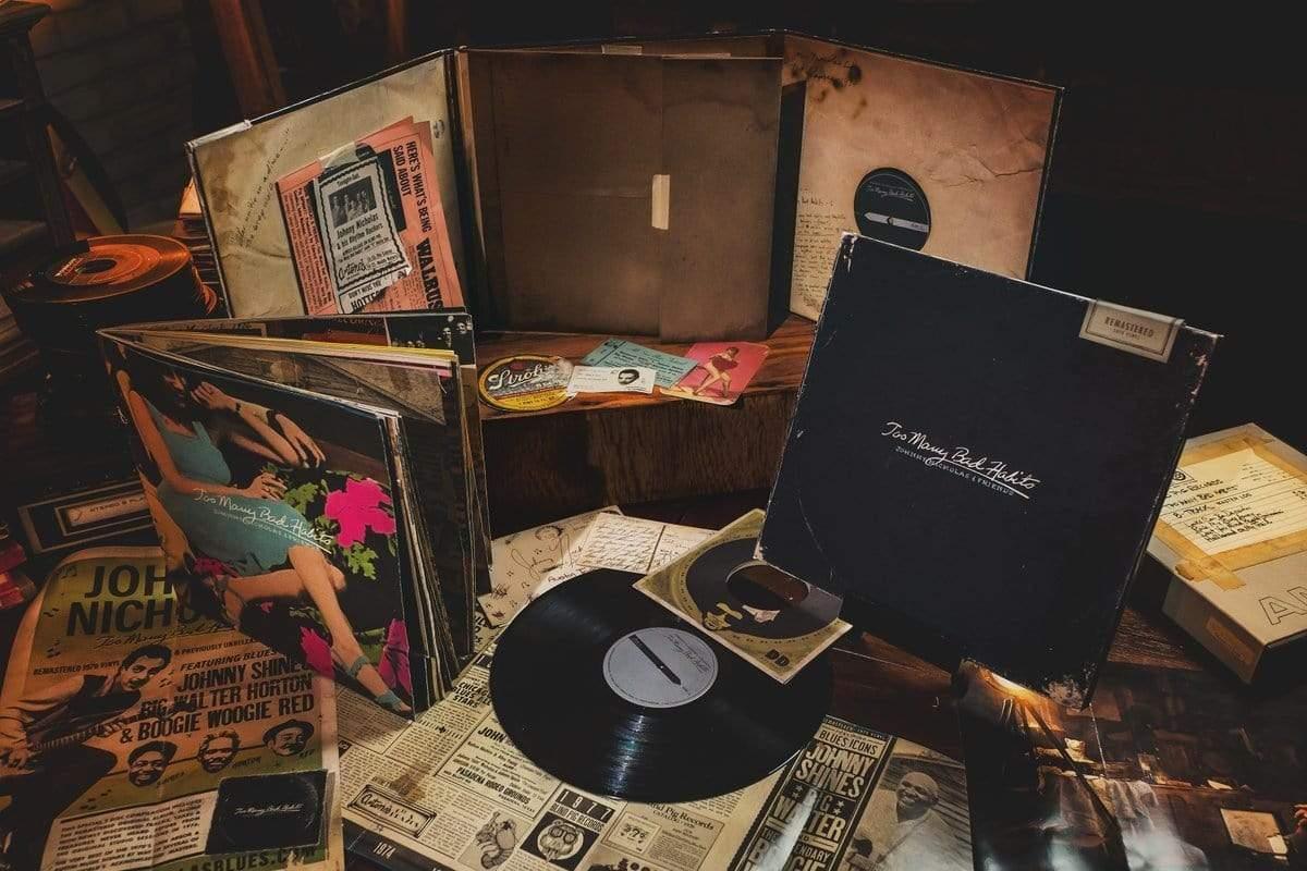 Johnny Nicholas & Friends - Too Many Bad Habits (Limited Edition Box Set) (Vinyl) - Joco Records