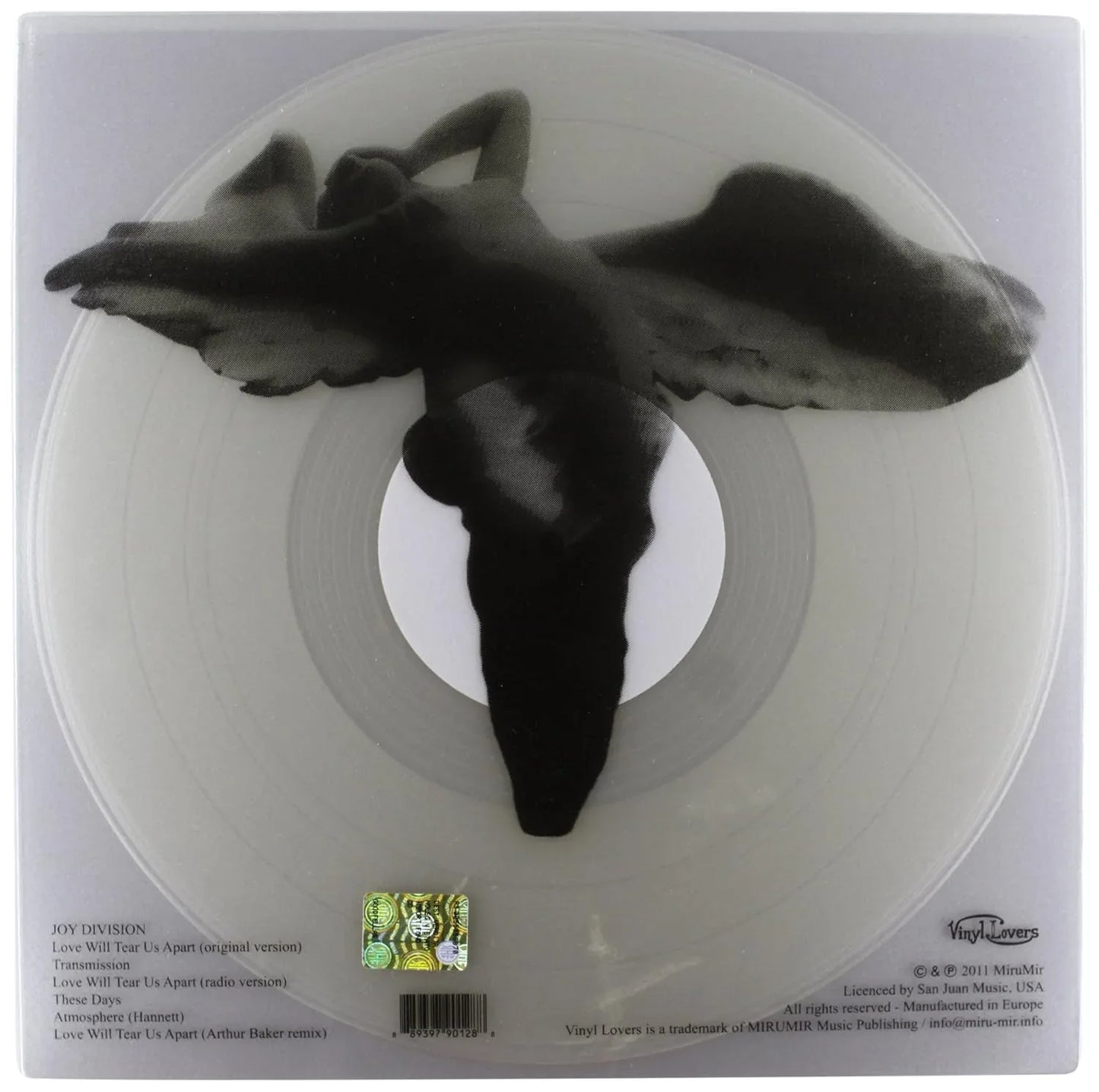 Joy Division - Love Will Tear Us Apart (Import, Clear Vinyl) (Vinyl EP) - Joco Records