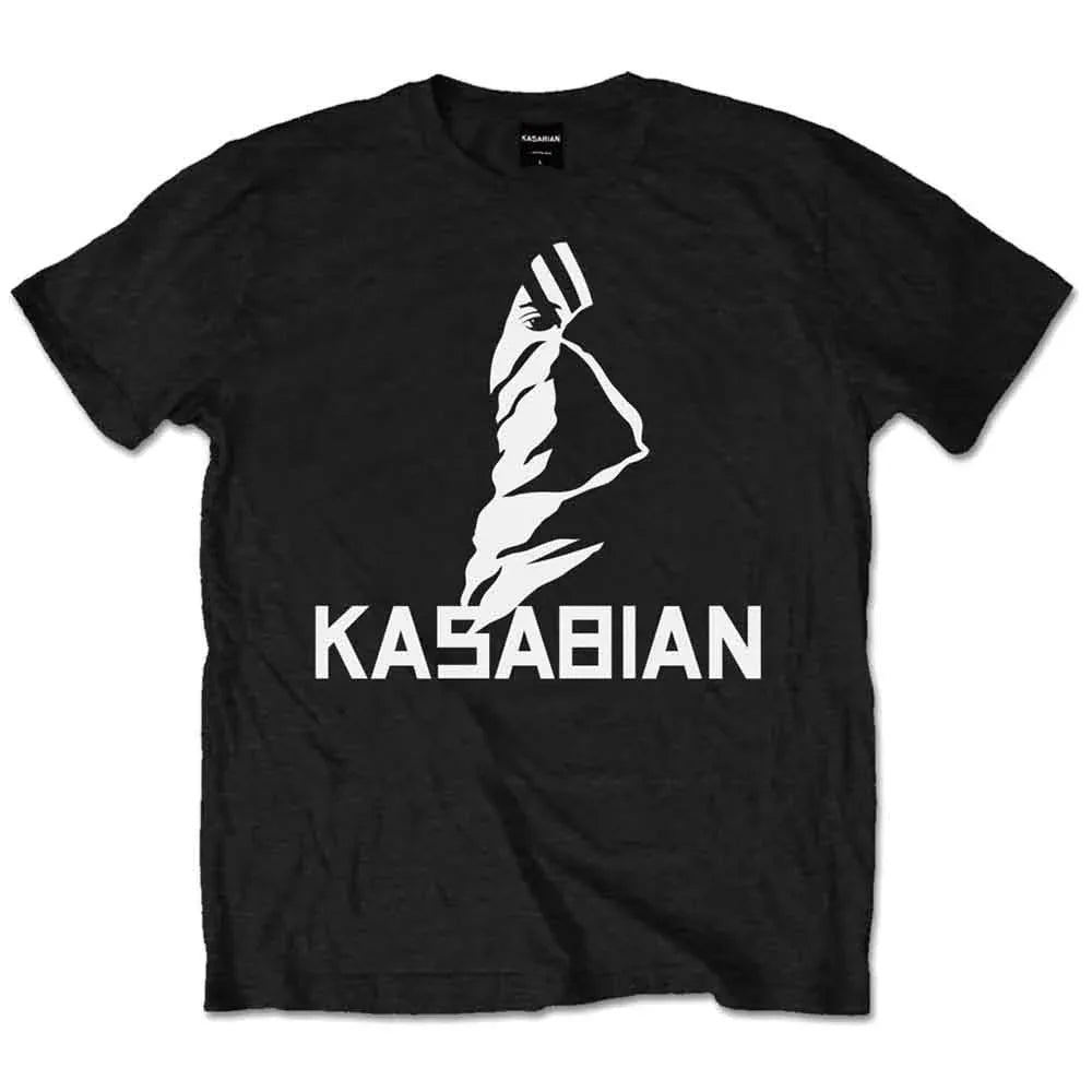 Kasabian - Ultra Face On Black (T-Shirt) - Joco Records