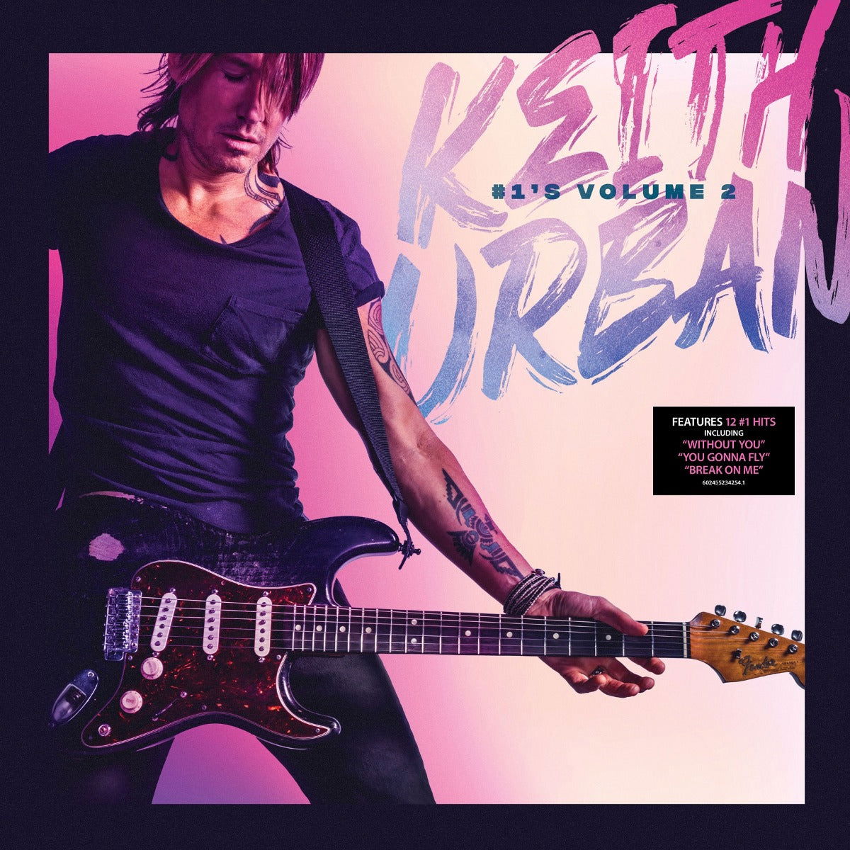 Keith Urban - Keith Urban - #1's Volume 2 (Limited Edition, Grape Color Vinyl, Poster) - Joco Records
