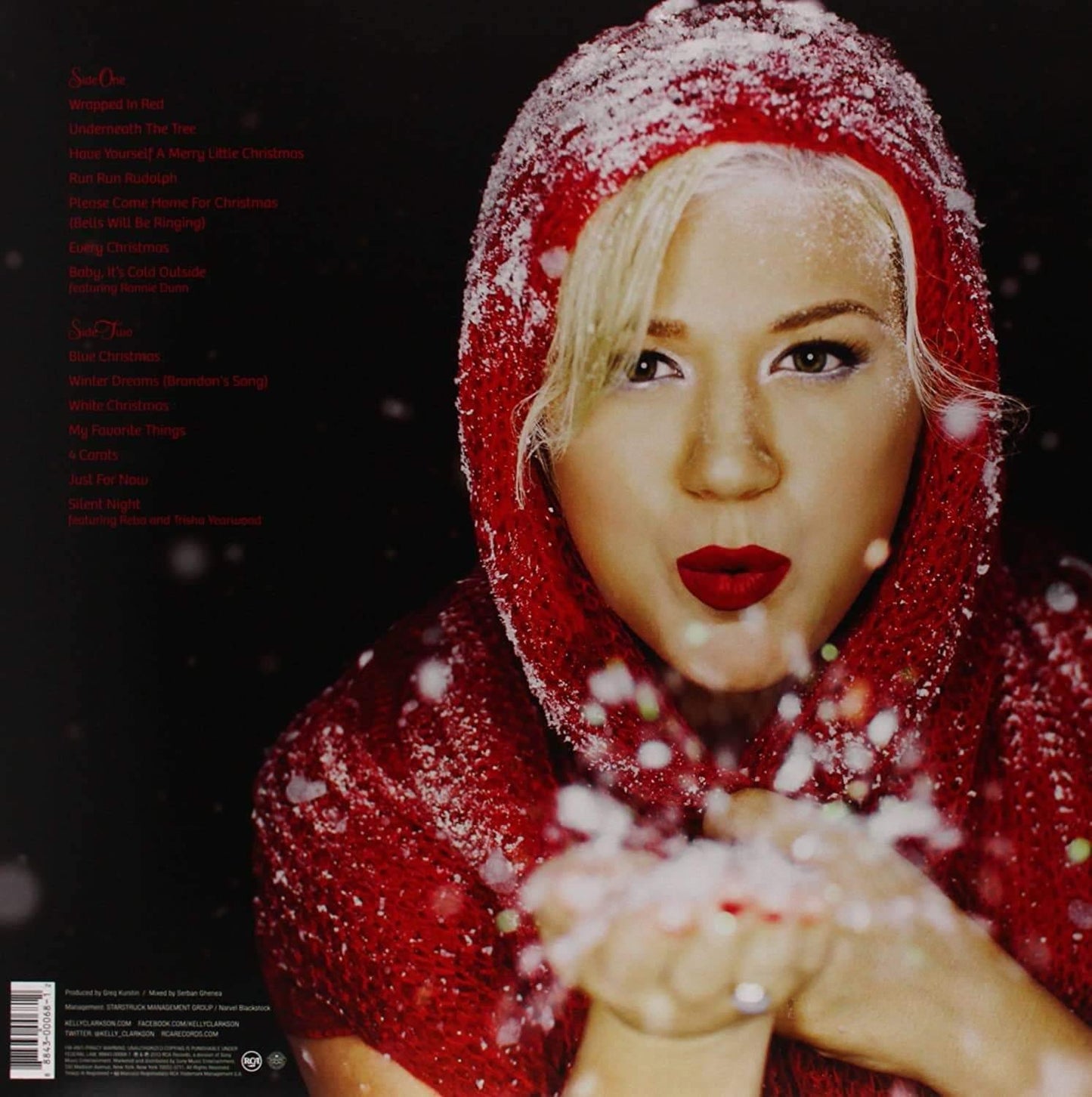 Kelly Clarkson - Wrapped in Red (Limited Edition, Color Vinyl) (LP) - Joco Records