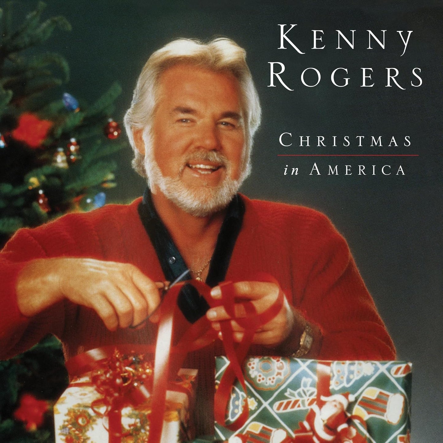Kenny Rogers - Christmas In America (Limited Edition, 180 Gram Audiophile, Clear Red Vinyl) (LP) - Joco Records