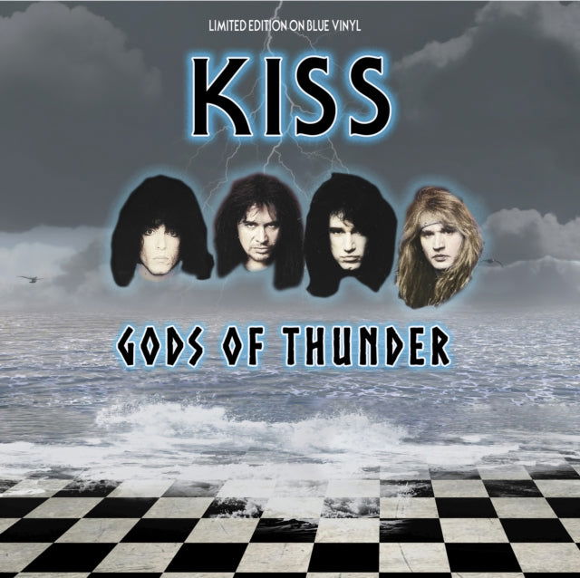Kiss - Gods Of Thunder (10" Blue & White Vinyl) (2 LP) - Joco Records