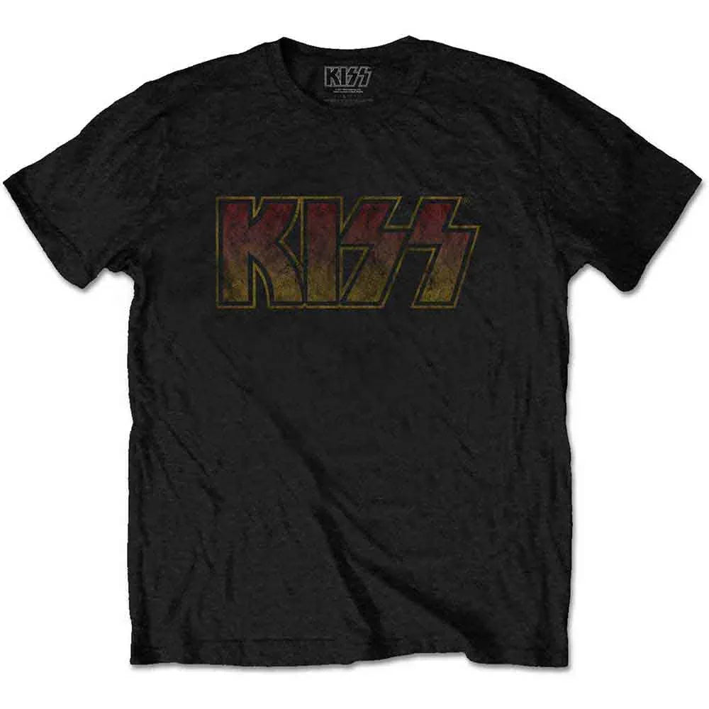 Kiss - Vintage Classic Logo Shirt (T-Shirt) - Joco Records