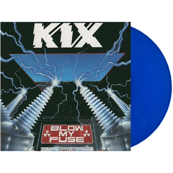 Kix - Blow My Fuse (Limited Anniversary Edition, Blue Vinyl) (LP) - Joco Records