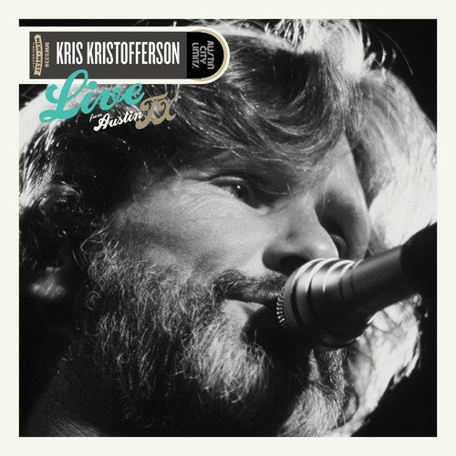 Kris Kristofferson - Live From Austin, Tx (Limited Edition, (Green/Grey Splatter) (2 LP) - Joco Records