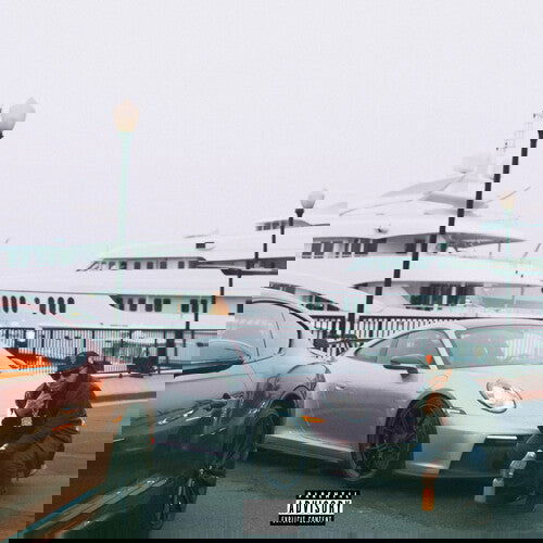 Larry June - Spaceships on the Blade - Orange & Bone Quad (Vinyl) - Joco Records