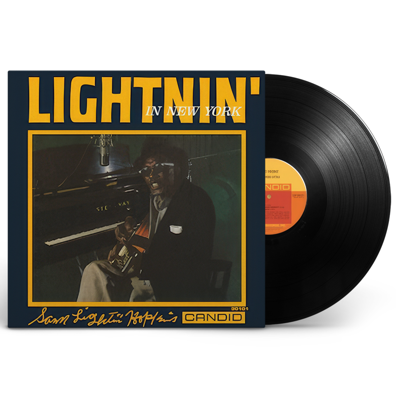 Lightnin' Hopkins - Lightnin' In New York (Remastered, 180 Gram) (LP) - Joco Records