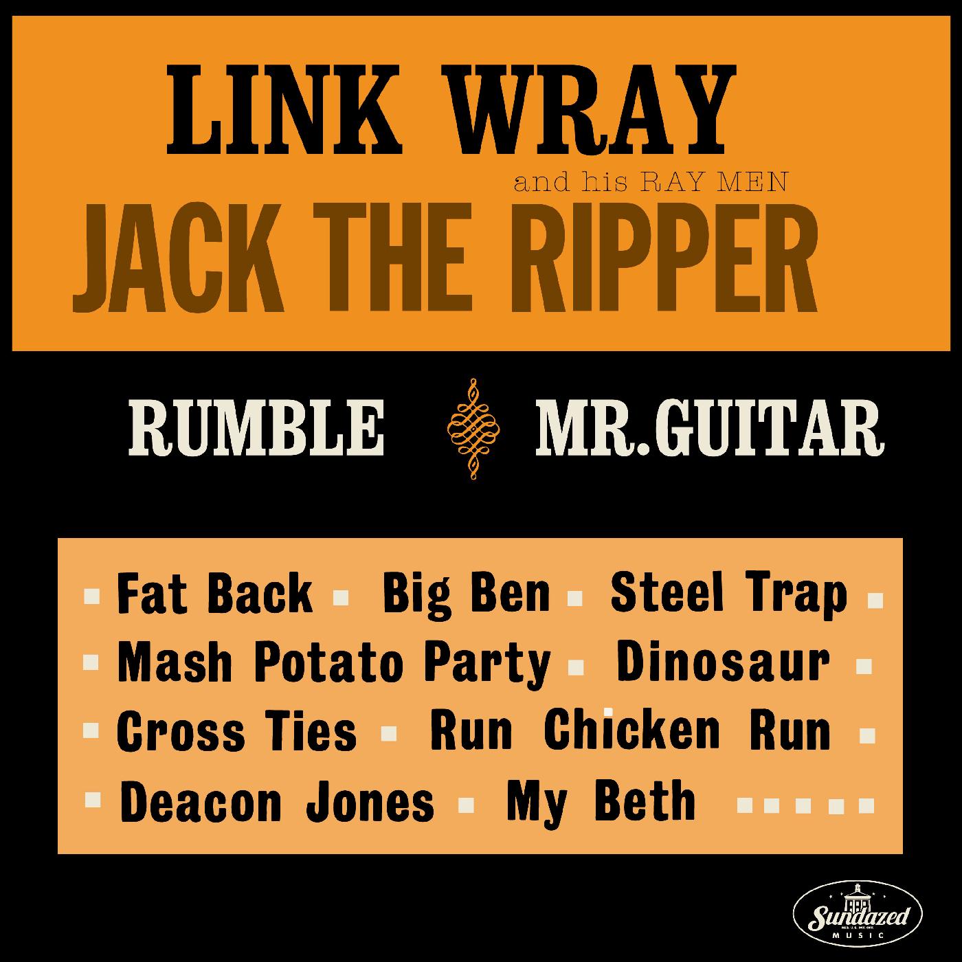 Link Wray - Jack The Ripper (Red Vinyl) - Joco Records
