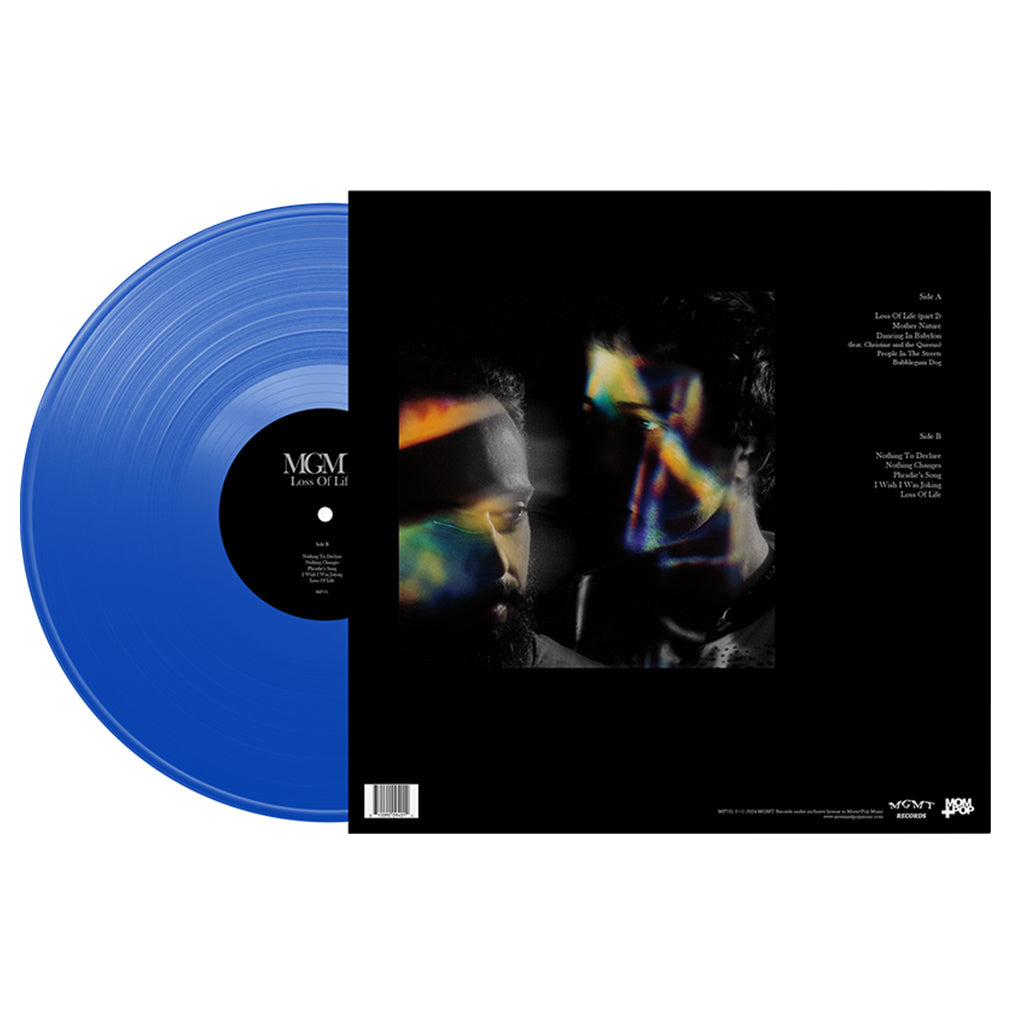 MGMT - Loss Of Life (Indie Exclusive, Gatefold, Blue Jay Vinyl) (LP) - Joco Records