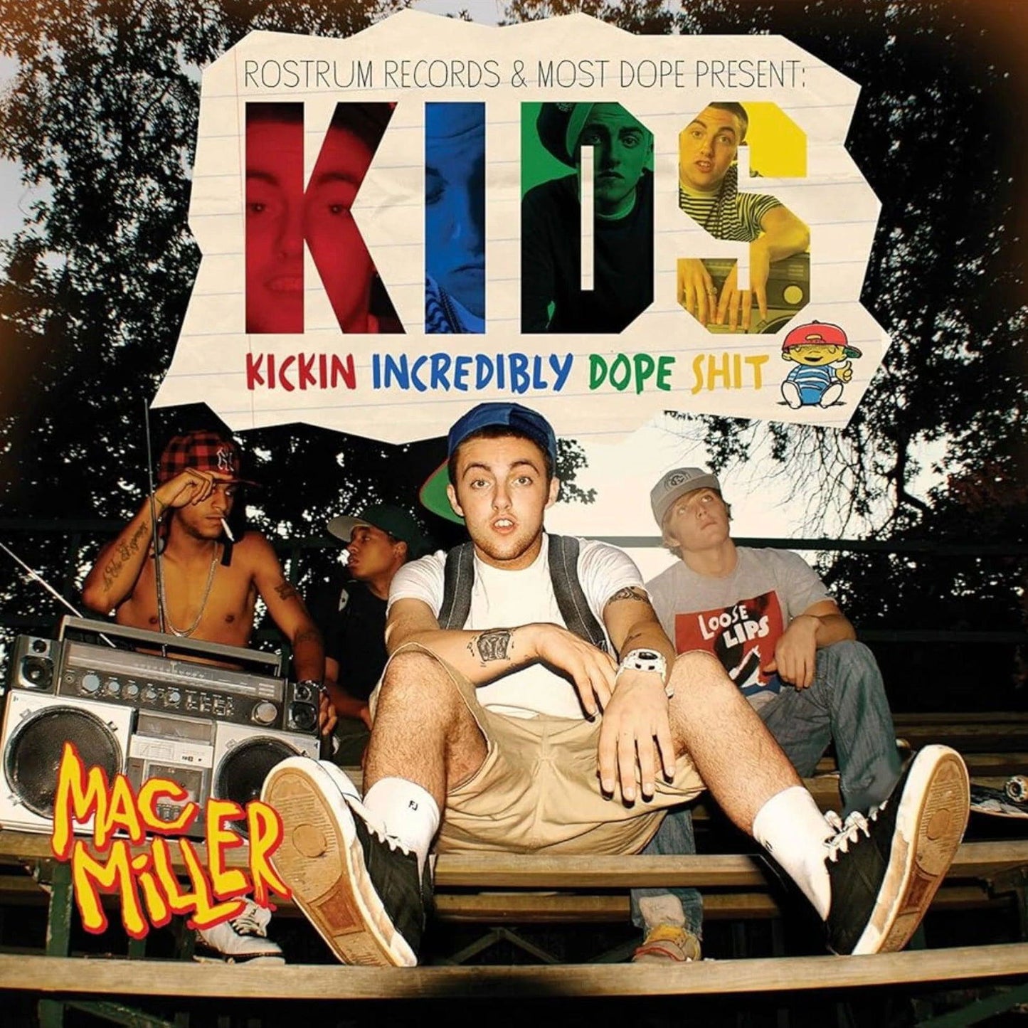 Mac Miller - K.I.D.S. (Limited Edition, Translucent Yellow Color Vinyl) (2 LP) - Joco Records