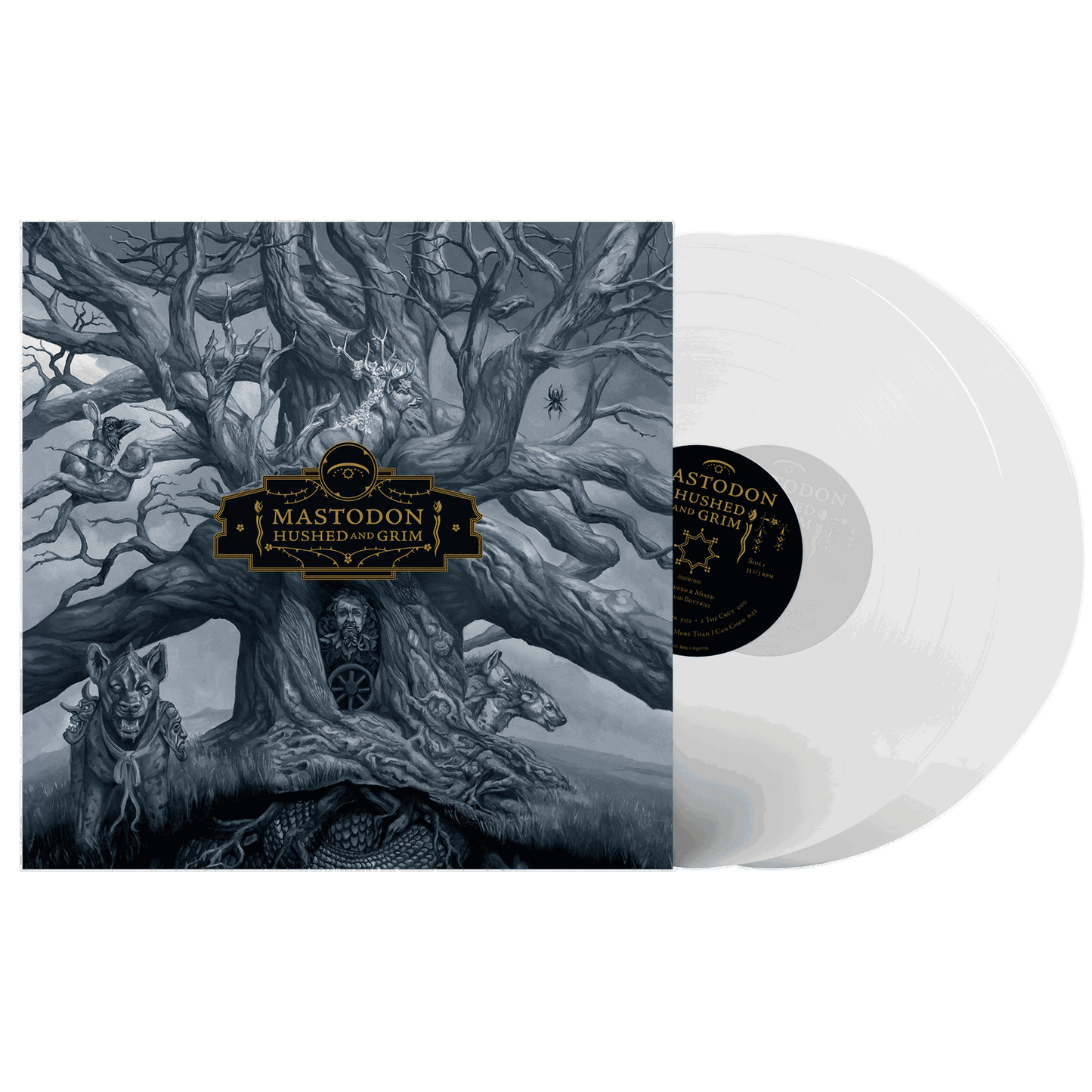 Mastodon - Hushed And Grim (Limited Edition, Indie Exclusive, Clear Vinyl) (2 LP) - Joco Records