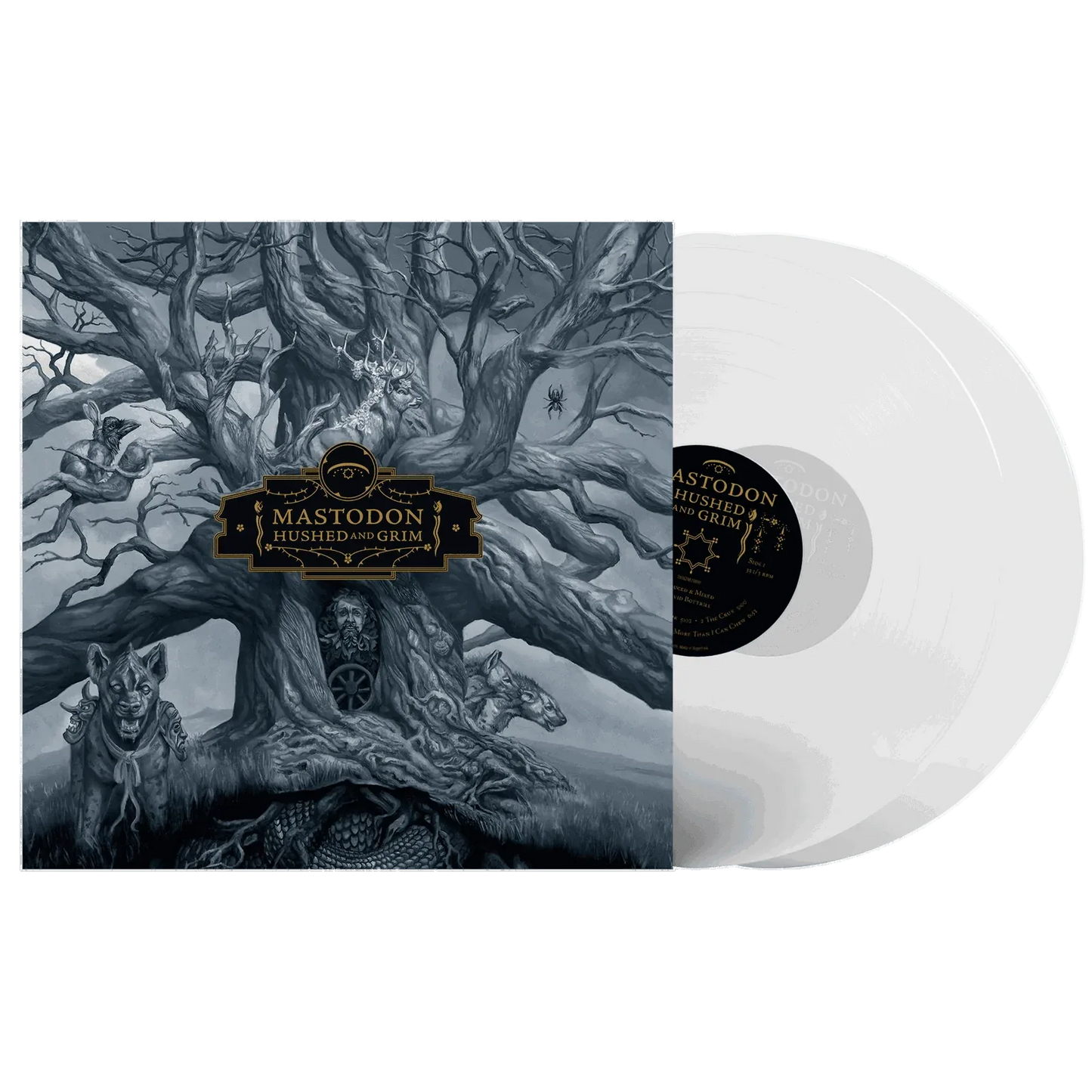 Mastodon - Hushed And Grim (Limited Edition, Indie Exclusive, Clear Vinyl) (2 LP) - Joco Records