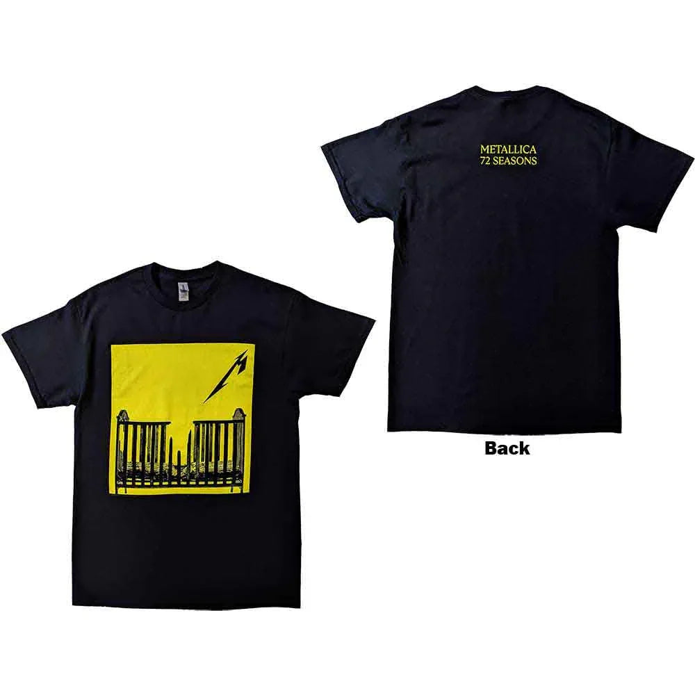 Metallica - 72 Seasons Burnt Crib (T-Shirt) - Joco Records