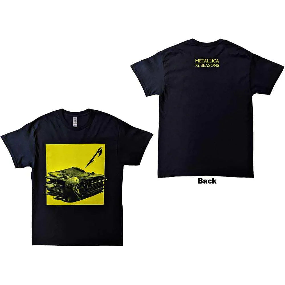 Metallica - 72 Seasons Burnt Vinyl (T-Shirt) - Joco Records