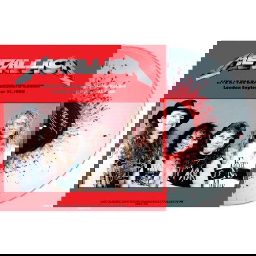 Metallica - Live at the Hammersmith Odeon, London, 1986 (Limited Import, Splatter Vinyl) (LP) - Joco Records