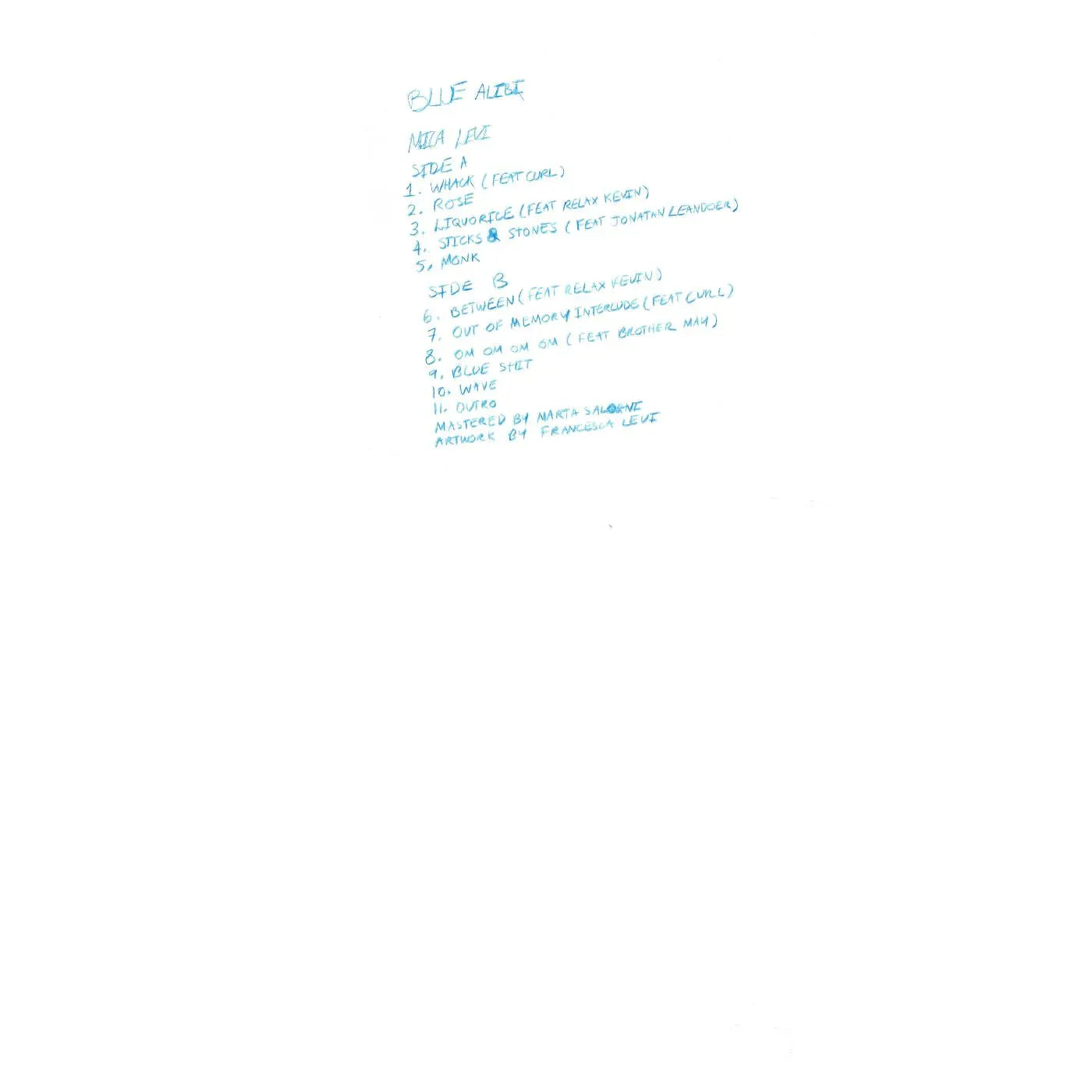 Mica Levi - Blue Alibi (Vinyl) - Joco Records