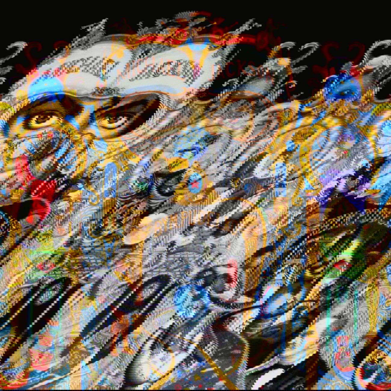 Michael Jackson - Dangerous (Limited Edition Import, Red & Black Swirl Vinyl) (2 LP) - Joco Records