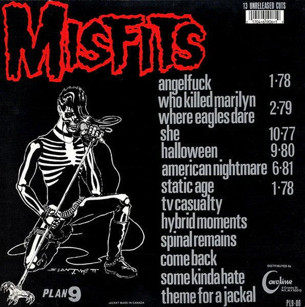 Misfits - Legacy Of Brutality (Vinyl) - Joco Records