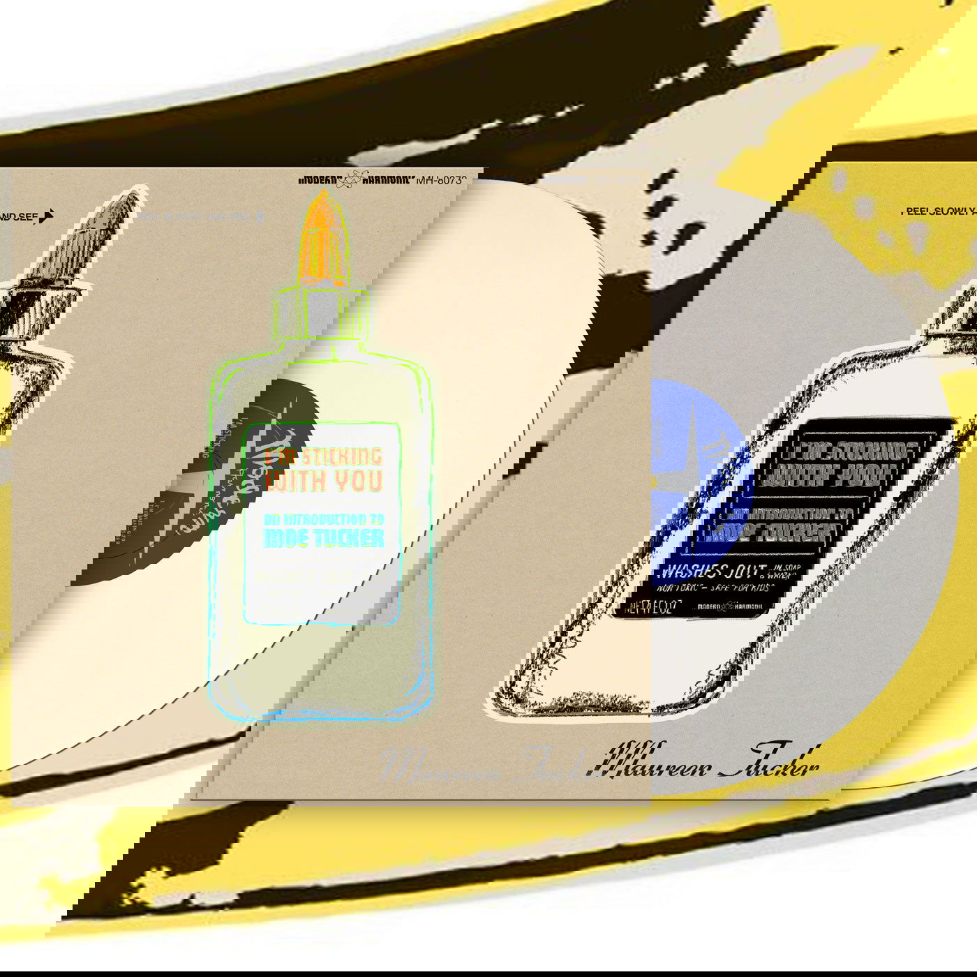 Moe Tucker - I'm Sticking With You: An Introduction To Moe Tucker (White Vinyl) - Joco Records