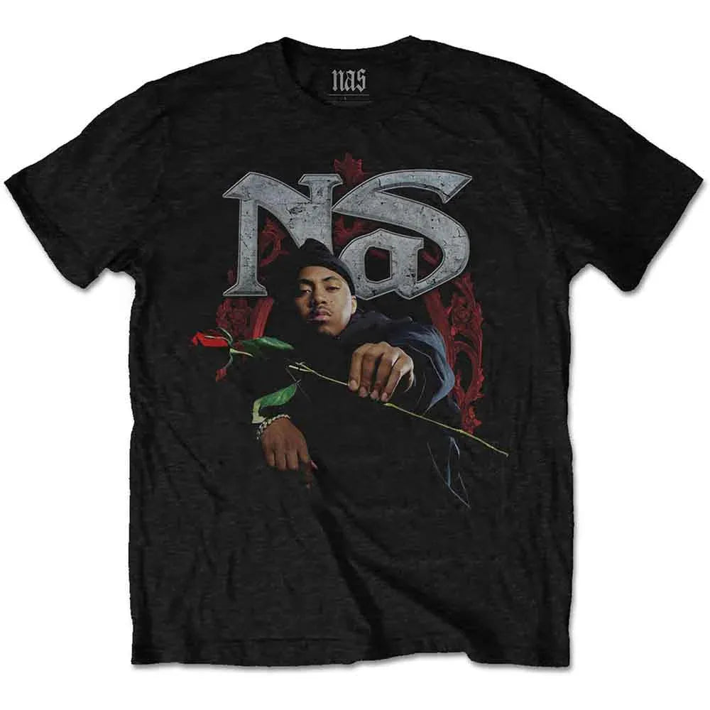Nas - Red Rose (T-Shirt) - Joco Records