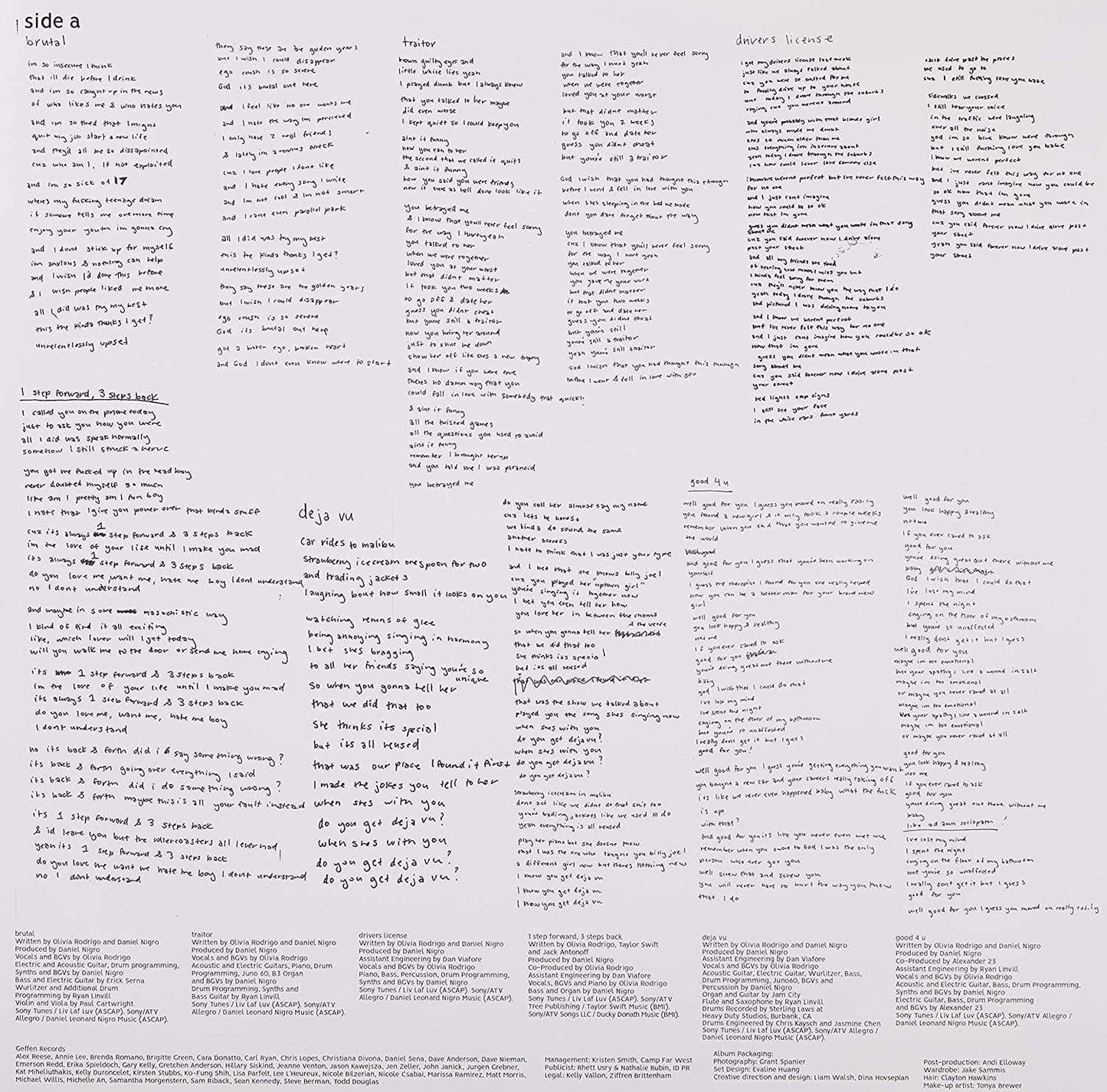 Olivia Rodrigo - Sour (Limited Edition Import, Gatefold, Crystal Vellum Vinyl) (LP) - Joco Records