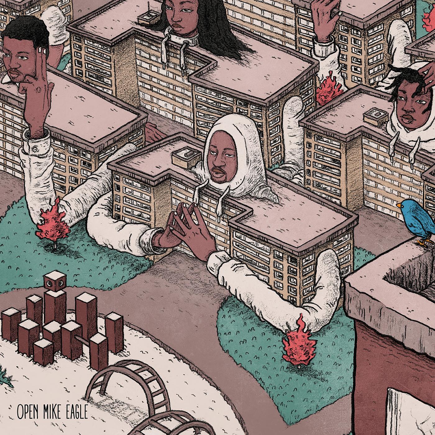 Open Mike Eagle - Brick Body Kids Still Daydream (Brick Red & Cream Vinyl) - Joco Records