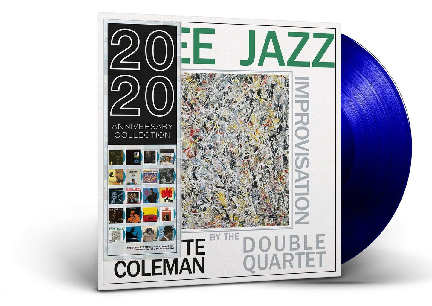 Ornette Coleman Double Quartet - Free Jazz (Blue Vinyl) - Joco Records