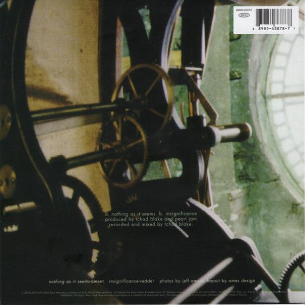 Pearl Jam - Nothing As It Seems (Limited Edition, Color Vinyl) (45 RPM, 7-Inch Single) - Joco Records