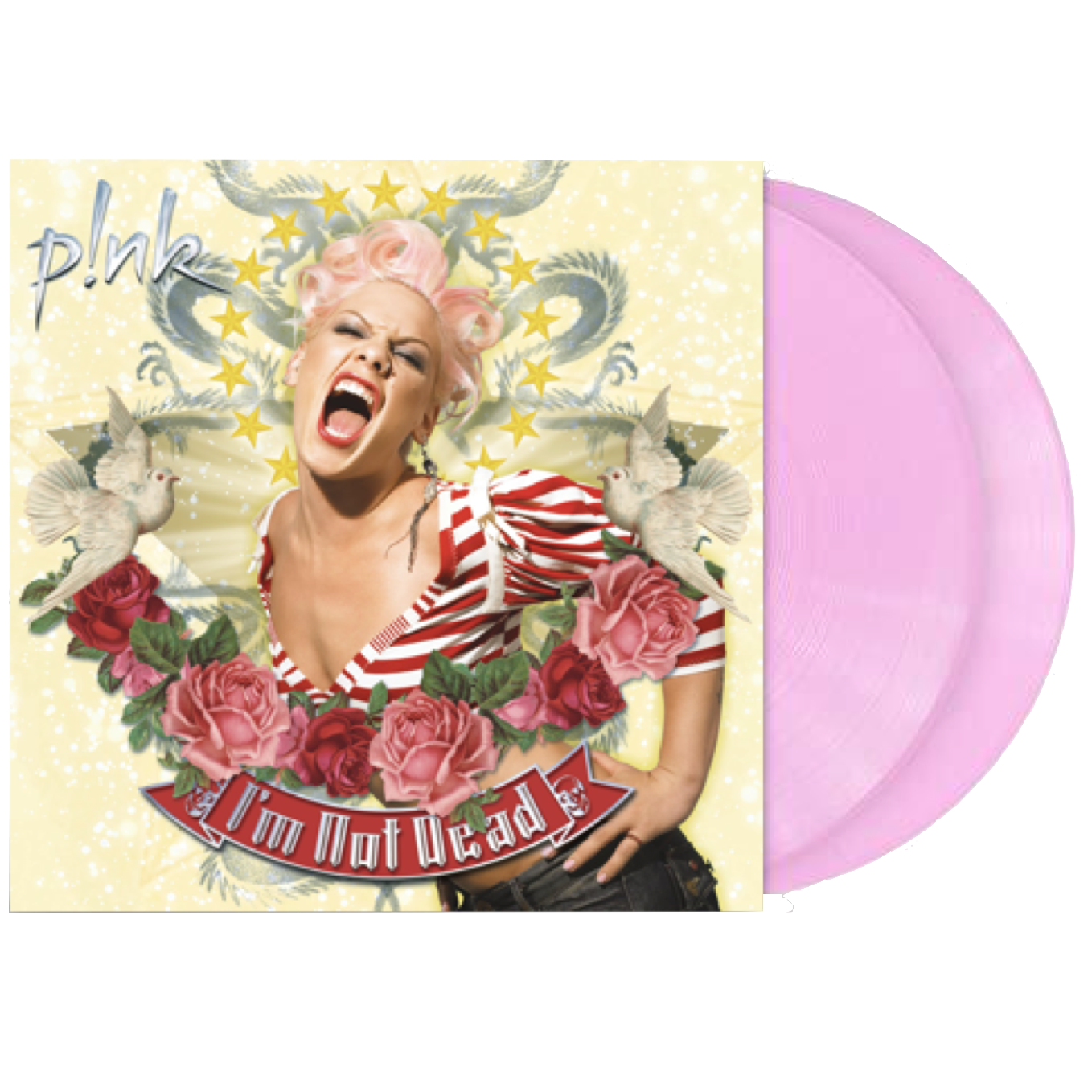 Pink - I'm Not Dead (Limited Edition, Pink Vinyl) (2 LP) - Joco Records