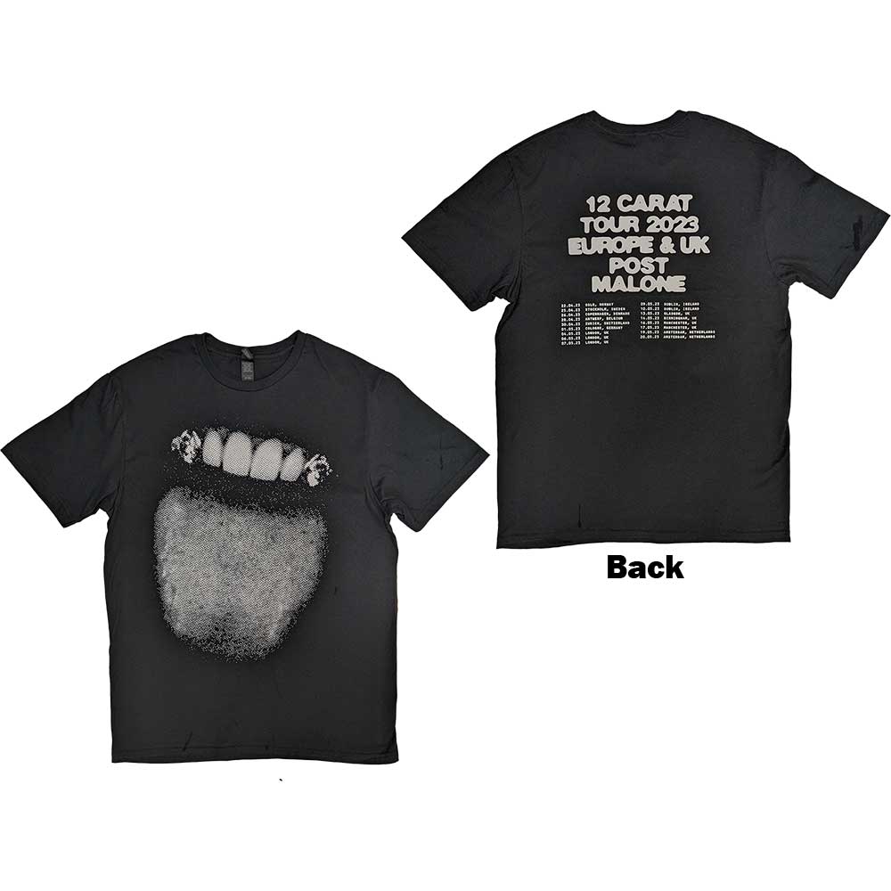 Post Malone - Fangs 2023 Tour Dates (T-Shirt) - Joco Records