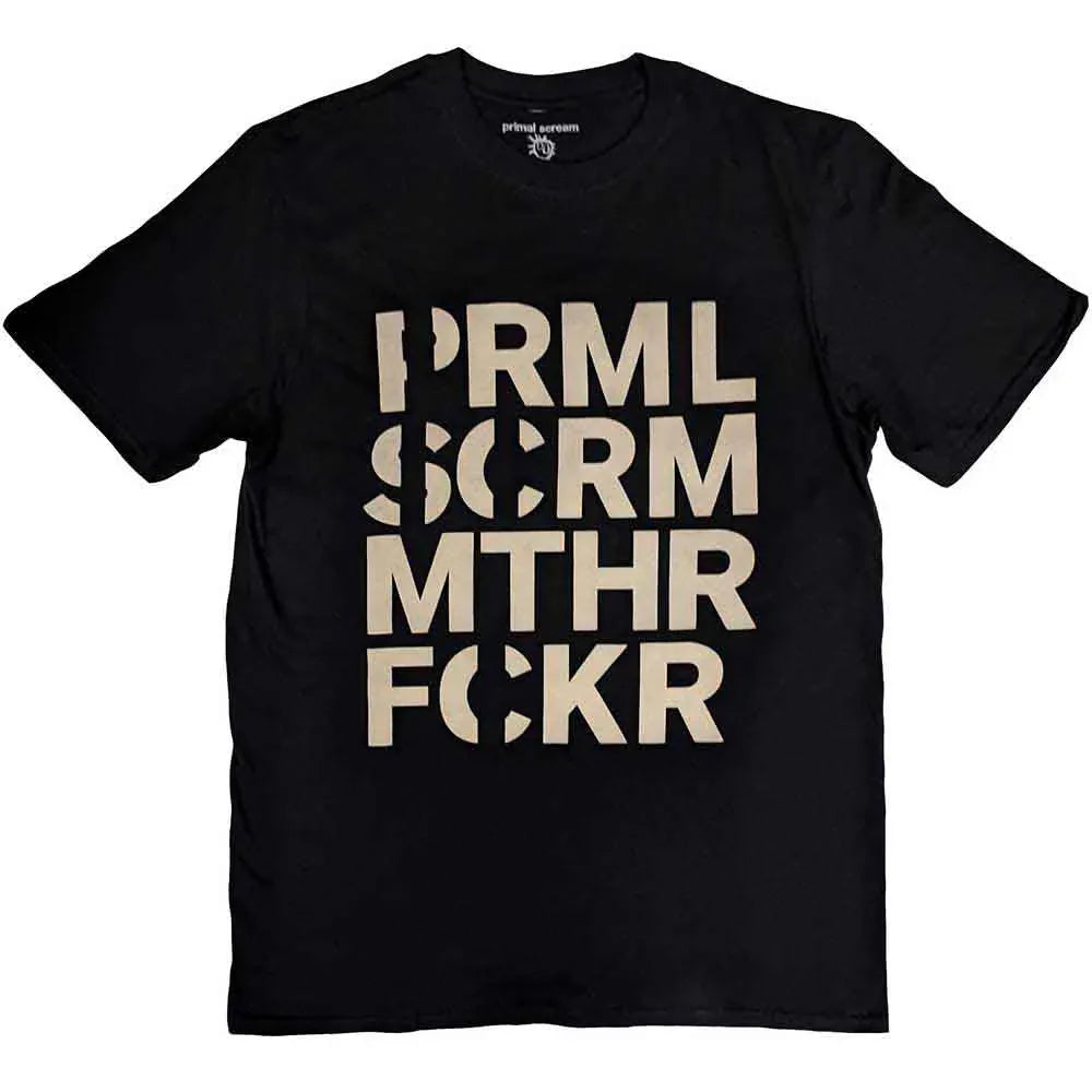Primal Scream - Muthafucka Text (T-Shirt) - Joco Records