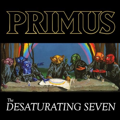 Primus - The Desaturating Seven (7th Anniversary Edition) (Midnight Rainbow Splatter Vinyl) (LP) - Joco Records