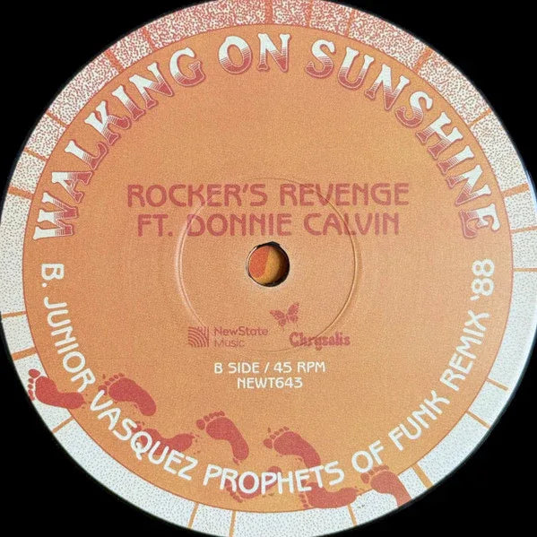 Rocker's Revenge Feat. Donnie Calvin - Walking On Sunshine (Remixes) (12-Inch Vinyl)