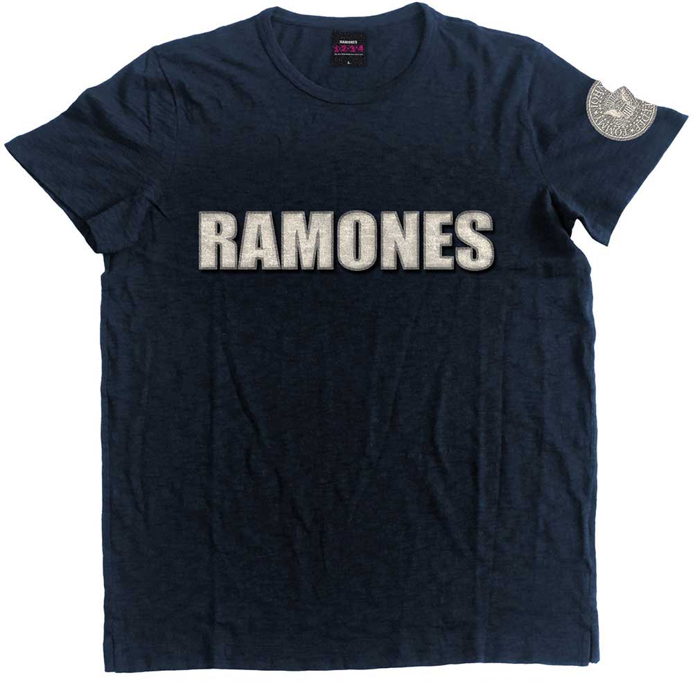 Ramones - Logo & Presidential Seal (T-Shirt) - Joco Records