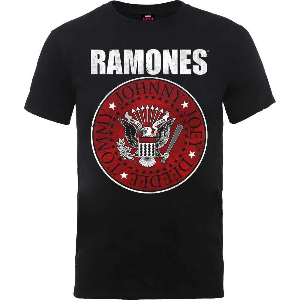 Ramones - Red Fill Seal (T-Shirt) - Joco Records