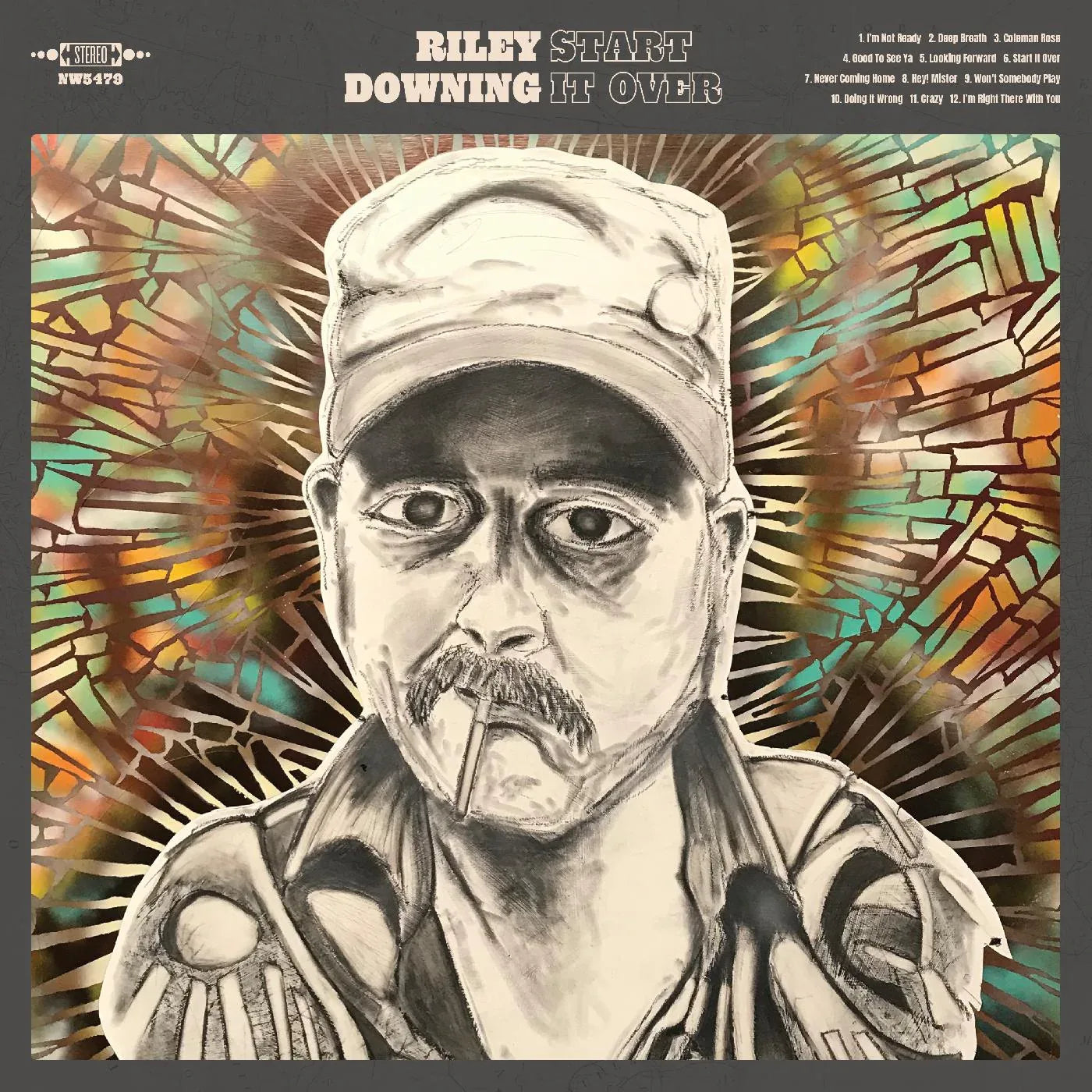 Riley Downing - Start It Over (Sea Glass & Turquoise Vinyl) - Joco Records