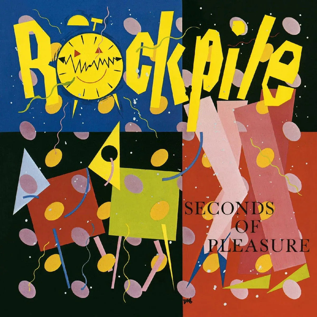 Rockpile - Seconds Of Pleasure (Color Vinyl, Yellow, Gatefold LP Jacket) - Joco Records