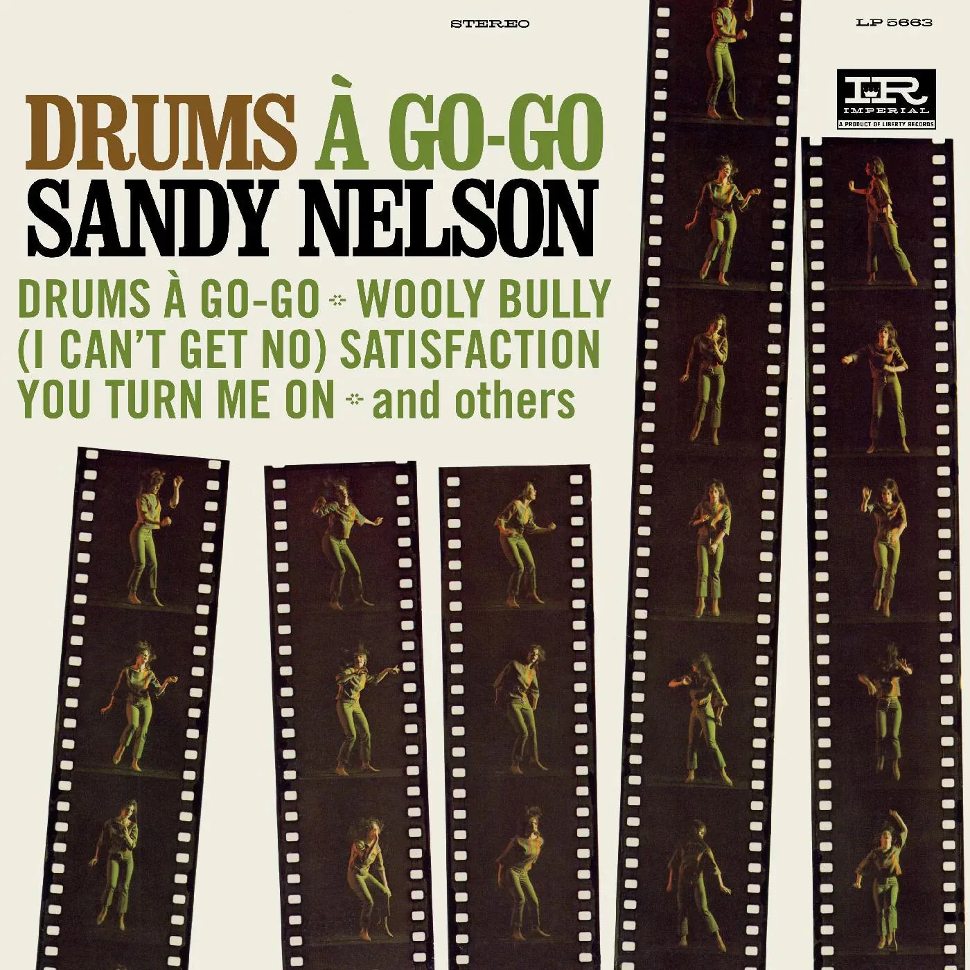 Sandy Nelson - Drums A Go-Go (Green Vinyl) - Joco Records