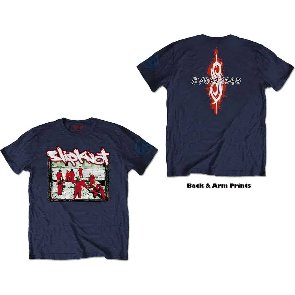 Slipknot - 20th Anniversary - Red Jump Suits (T-Shirt) - Joco Records