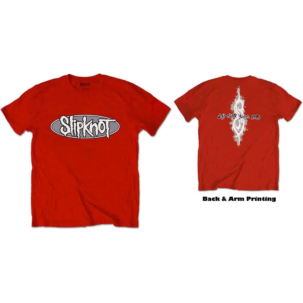 Slipknot - 21st Anniversary Don't Ever Judge Me (T-Shirt) - Joco Records