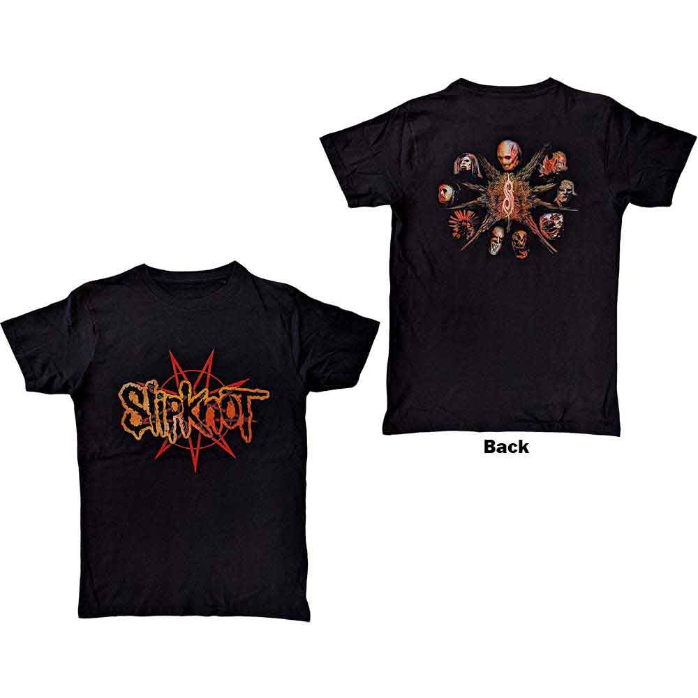 Slipknot - The End So Far Pentagram Heads (T-Shirt) - Joco Records