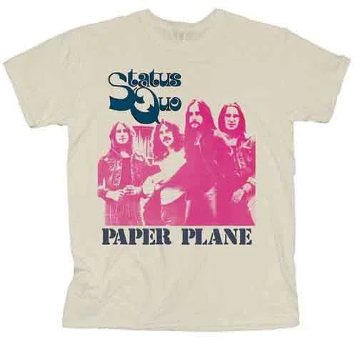 Status Quo - Paper Plane (T-Shirt) - Joco Records