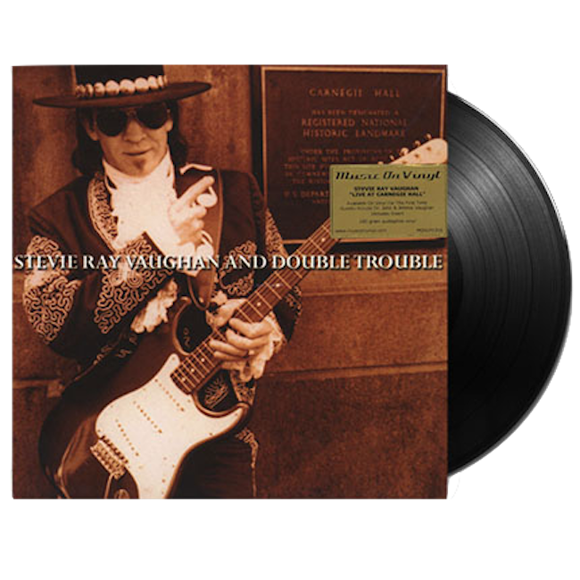 Stevie Ray Vaughan & Double Trouble - Live At Carnegie Hall (2 LP) - Joco Records