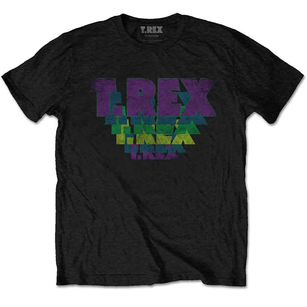 T-Rex - Stacked Logo (T-Shirt) - Joco Records