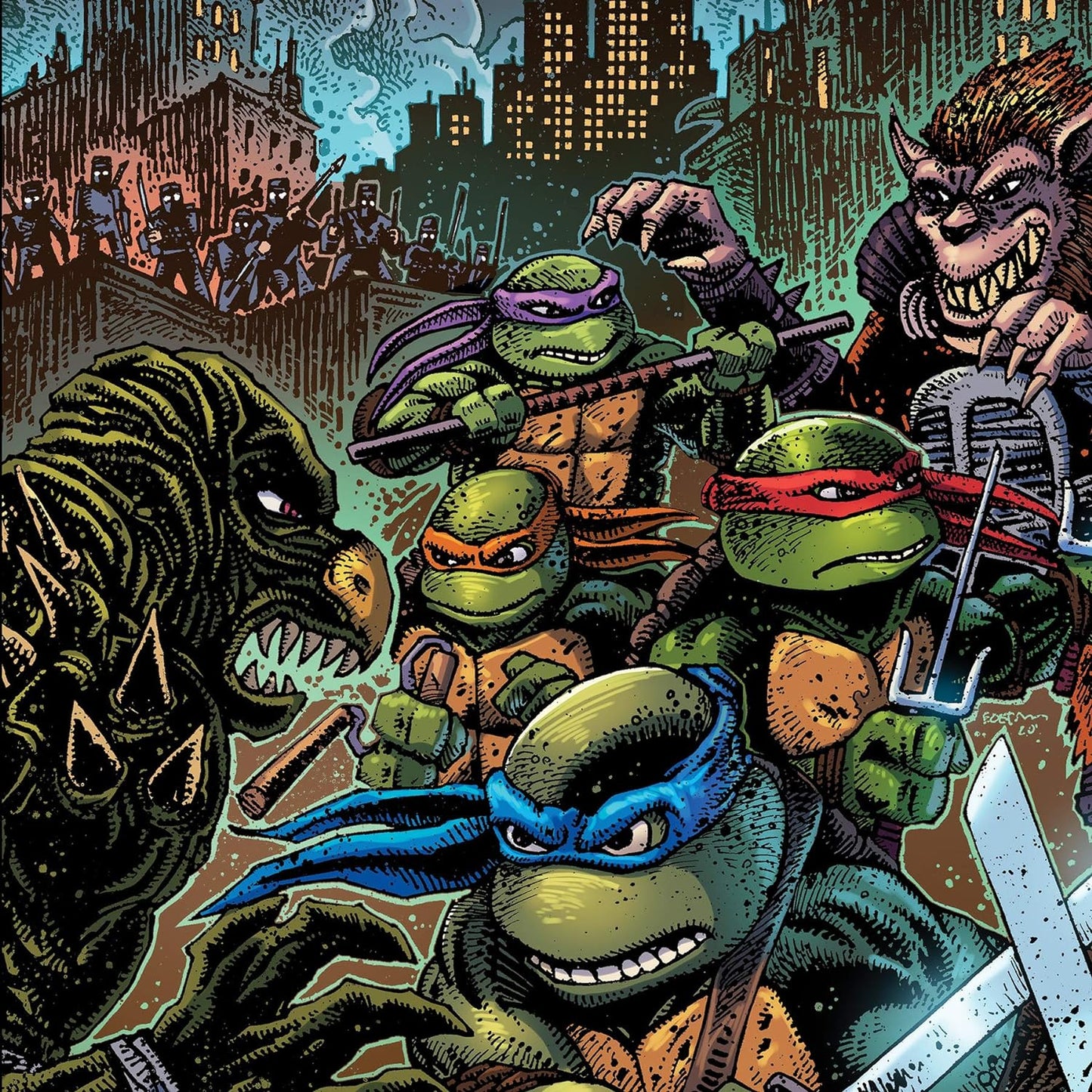 Teenage Mutant Ninja Turtles II: The Secret Of The Ooze (Original Soundtrack) (Green Splatter Vinyl) (LP) - Joco Records