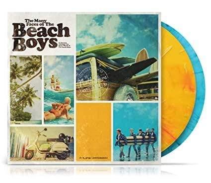 The Beach Boys - Many Faces Of The Beach Boys (Limited Edition, 180Gm Gatefold Blue &Yellow Vinyl) (2 LP) (Import) - Joco Records
