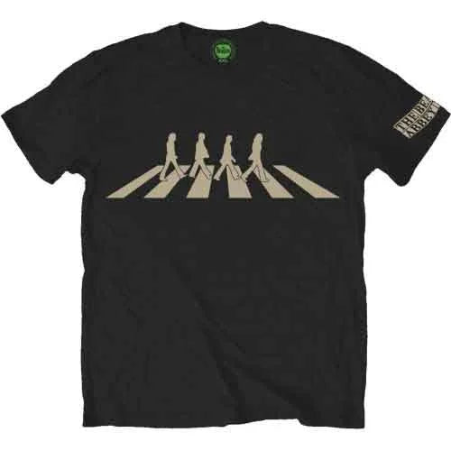 The Beatles - Abbey Road Silhouette (T-Shirt) - Joco Records